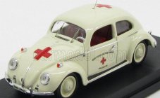 Rio-models Volkswagen Beetle Medical Deutsches Ambulance 1955 1:43 Ivory