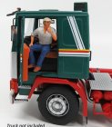 Road-kings Figures Man Trucker Franz Sitting In The Truck 1:18 Modrá Bílá