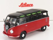 Schuco Volkswagen T1b Samba Minibus 1962 1:32 Červená Černá