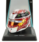 Spark-model Bell helmet Casco Helmet F1 Lewis Hamilton World Champion Team Amg Petronas W10 N 44 2nd Usa Gp 2018 1:5 Červená Bílá