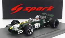 Spark-model Brabham F1  Bt26a N 11 Dutch Gp 1969 J.brabham 1:43 Zelená Žlutá