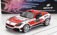 Spark-model Fiat 124 Rally Rgt N 49 Rally Montecarlo 2022 M.rada - J.jugas 1:43 Červená Bílá Černá