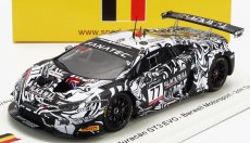 Spark-model Lamborghini Huracan Gt3 Evo Team Barwell Motorsport N 77 24h Spa 2022 A.al Harthy - S.de Haan - A.macdowall - S.mitchell 1:43 Černá Bílá