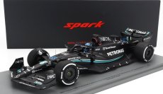 Spark-model Mercedes gp F1 W14 Team Mercedes-amg Petronas Formula One N 63 Season 2023 George Russel 1:18 Matt Black