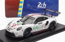 Spark-model Porsche 911 991-2 Rsr-19 4.2l Team Porsche Gt N 92 24h Le Mans 2022 M.christensen - K.estre - L.vanthoor 1:43 Bílá Šedá Červená