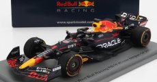 Spark-model Red bull F1  Rb18 Team Oracle Red Bull Racing N 1 Winner Belgium Gp World Champion 2022 Max Verstappen 1:43 Matná Modrá Žlutá Červená