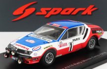 Spark-model Renault Alpine A310 N 1 Rally Montecarlo 1976 J.c.andruet - Y.jouanny 1:43 Bílá Červená Modrá