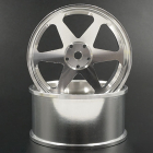 Spec D Plus Aluminum 7075 6 Spoke +6 Offset Drift disk pro 1/10, 2ks