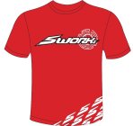 SWORKz Original červené T-Shirt velikost 3XL