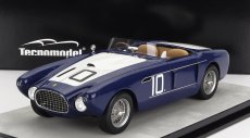 Tecnomodel Ferrari 340 Mexico Spider N 10 2nd Pebble Beach 1953 B.spear 1:18 Modrá Bílá