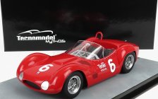 Tecnomodel Maserati Tipo 61 Birdcage N 6 Winner Meadowdale Race 1961 Roger Penske 1:18 Red