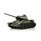 TORRO tank PRO 1/16 RC T-34/85 zelená kamufláž - BB Airsoft - kouř z hlavně