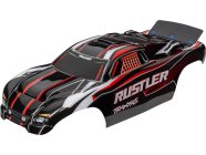 Traxxas karosérie Rustler červeno-černá