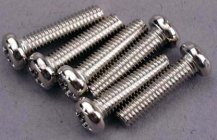 Traxxas šroub křížový M3x12mm půlkulatá hlava zink. (6)