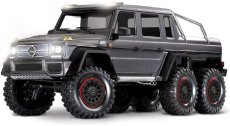 RC auto Traxxas TRX-6 Mercedes G 63 6x6 1:10 RTR, stříbrná