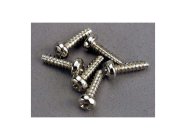 Traxxas vrut křížový 3x10mm půlkulatá hlava zink. (6)