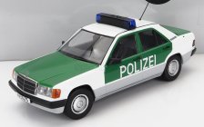 Triple9 Mercedes benz 190e (w201) Polizei Germany 1993 1:18 Bílá Zelená