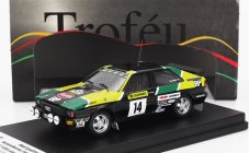 Trofeu Audi Quattro (night Version) N 14 Rally 1000 Lakes 1981 Michele Mouton - Fabrizia Pons 1:43 Černá Žlutá Zelená