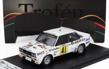 Trofeu Fiat 131 Abarth (night Version) N 1 Rally Montecarlo 1978 Patrick Lier - Jean Robert Corthay 1:43 Bílá