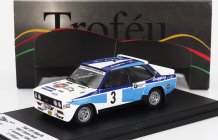 Trofeu Fiat 131 Abarth Winner Rally Circuit Des Ardennes 1980 Didi - Andre Pauly 1:43 Bílá Modrá