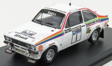 Trofeu Ford england Escort Mkii N 1 Rally Rac Lombard 1976 T.makinen - H.liddon 1:43 Bílá