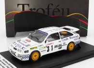 Trofeu Ford england Sierra Rs Cosworth N 31 Rally Montecarlo 1987 Christian Gardavot - Claude Ferrato 1:43 Bílá