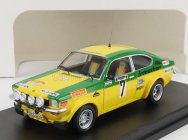 Trofeu Opel Kadett Gt/e (night Version) N 7 Winner Rally Hessen 1976 W.smolej - C.geistdorfer 1:43 Žlutá Zelená