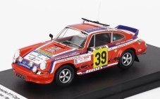 Trofeu Porsche 911 Carrera Rs (night Version) N 39 Rally Montecarlo 1977 Gerard Swaton - Bernard Cordesse 1:43 Orange