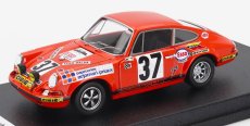 Trofeu Porsche 911s 2.4l Coupe Team P.mauroy N 37 24h Le Mans 1971 Pierre Mauroy - Jean Claude Lagniez 1:43 Orange