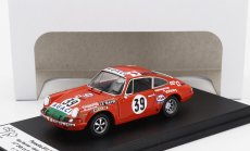 Trofeu Porsche 911s Coupe N 39 11th 24h Le Mans 1971 Guy Verrier - Gerard Foucault 1:43 Orange