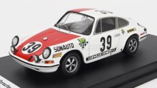 Trofeu Porsche 911t Coupe  Bp N 39 Winner 24h Spa 1969 G.chasseuil - C.ballot-lena 1:43 Bílá Červená