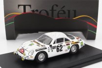 Trofeu Renault A110 Alpine N 62 Rally Montecarlo 1973 Thierry Sabine - Pierre Terry 1:43 Bílá