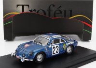 Trofeu Renault Alpine A110 N 23 Rally 1000 Lakes 1969 Jorma Lusenius - Seppo Halme 1:43 Blue