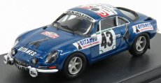 Trofeu Renault Alpine A110 N 43 Rally Bandama 1974 S.mehta - M.doughty 1:43 Blue Met