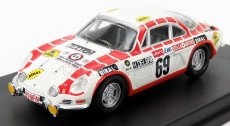 Trofeu Renault Alpine A110 N 69 Tour De Belgique 1971 H.delbar - C.collaer 1:43 Bílá Červená