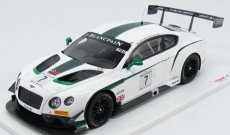 Truescale Bentley Gt3 N 7 Winner Blancpain Gt Silverstone 2014 1:18 Bílá