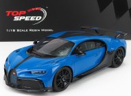 Truescale Bugatti Chiron N 16 Pur Sport 2018 1:18 Agilní Modrá Černá