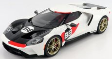 Truescale Ford usa Gt Heritage Edition 2021 1:18 Bílá Černá