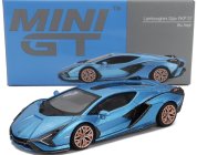 Truescale Lamborghini Sian Fkp 37 Hybrid Lhd 2020 1:64 Modrý Aegir