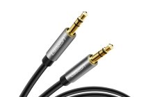 UGREEN stereo audio kabel 3.5mm jack 1m, černý