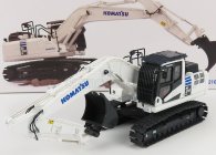 Universal hobbies Komatsu Pc210lc Escavatore Cingolato - Tractor Excavator 1:50 Bílá Černá