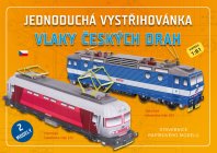 Vlaky Českých drah - 2 papírové modely měřítko 1:61