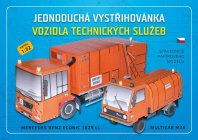 Vozidla Technických služeb - 2 papírové modely 1:32