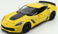 Welly Chevrolet Corvette Z06 Coupe 2017 1:24 Žlutá