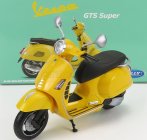 Welly Piaggio Vespa Gts Super 2008 1:12 Žlutá