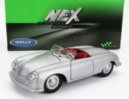 Welly Porsche 356 Roadster Spider Cabriolet Open 1948 1:24 Silver