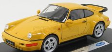 Welly Porsche 911 964 Turbo 1990 1:18 Žlutá