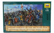 Zvezda Figures English Knights Of The 100 Year War 1:72 /