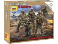 Zvezda figurky - WWII US Marines (1:72)