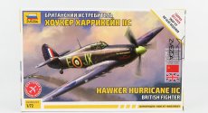 Zvezda Hawker Hurricane Iic Airplane Military 1941 1:72 /